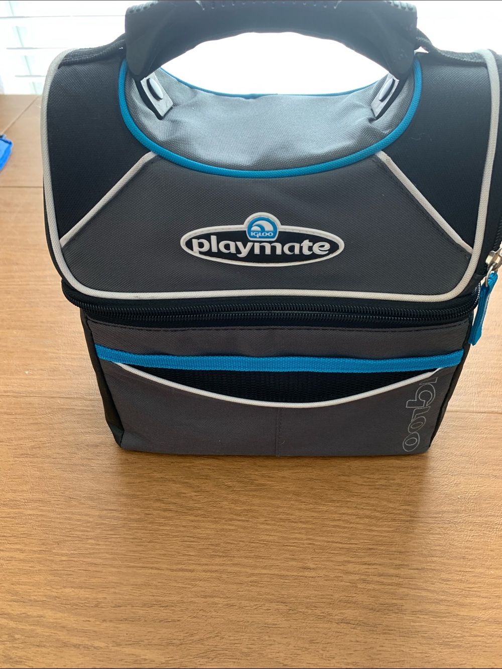 Igloo Playmate Soft Cooler Bag in Gray, Black & Blue